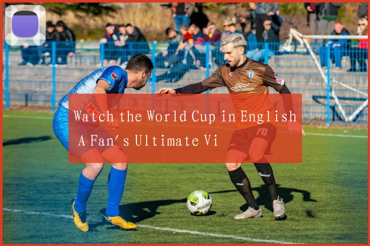 Watch the World Cup in English A Fan's Ultimate Vi