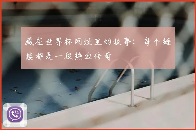藏在世界杯网址里的故事:每个链接都是一段热血传奇