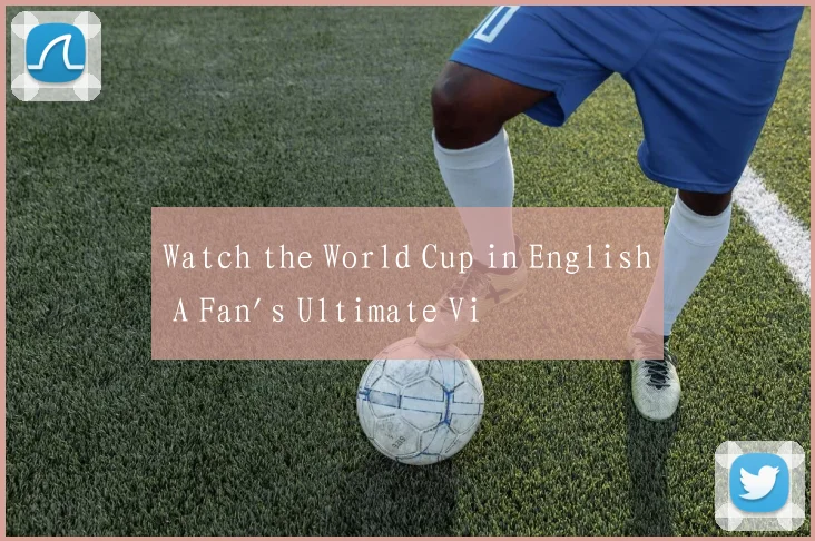 Watch the World Cup in English A Fan's Ultimate Vi