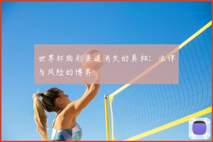 世界杯购彩渠道消失的真相：法律与风险的博弈